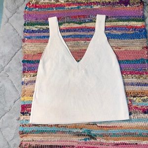 size md beige sweater tank from h&m!